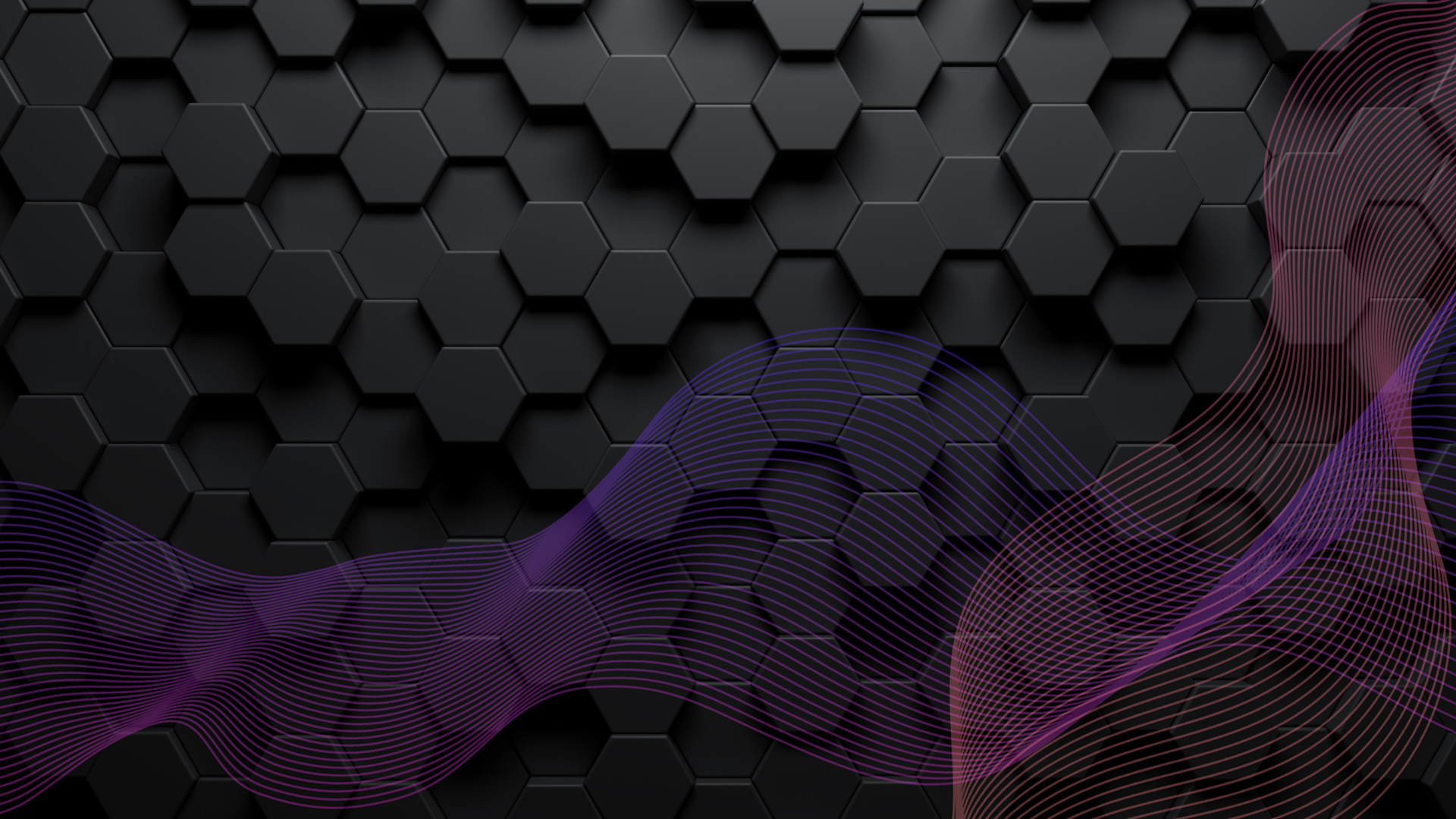 dark hex background image