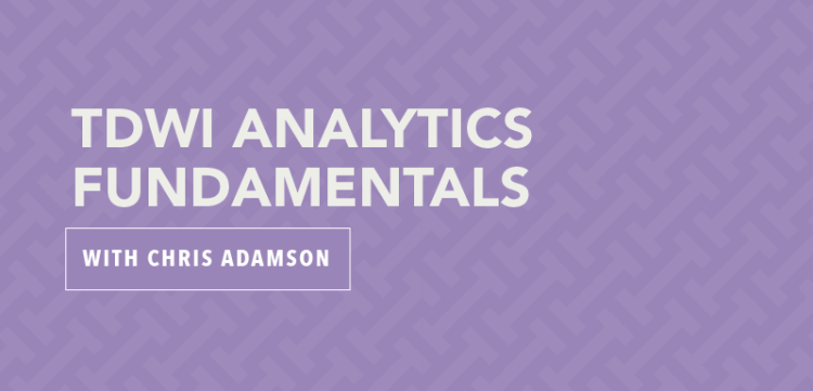TDWIAnalyticsFundamentals